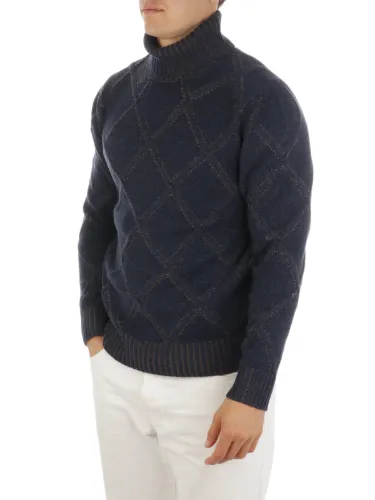 Immagine di BARBA | Dolcevita Uomo in Lana e Cashmere