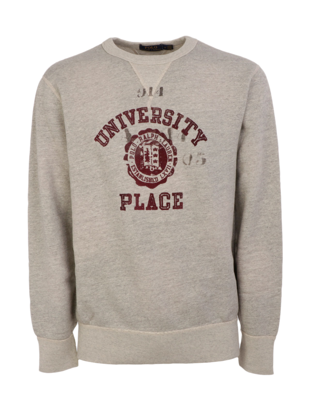 mens grey ralph lauren sweatshirt