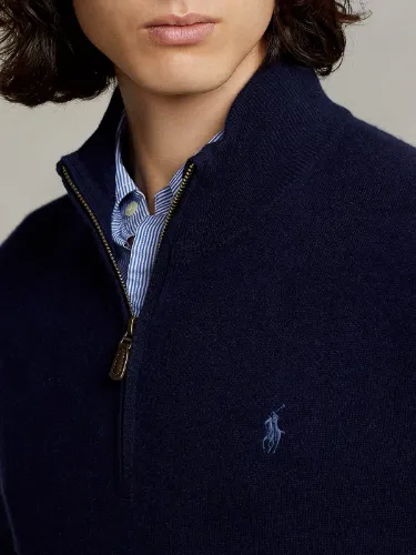 Picture of POLO RALPH LAUREN | Men's Wool and Cashmere Half Zip
