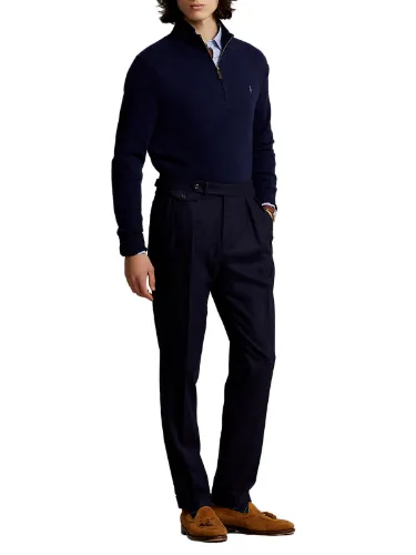 Picture of POLO RALPH LAUREN | Men's Wool and Cashmere Half Zip