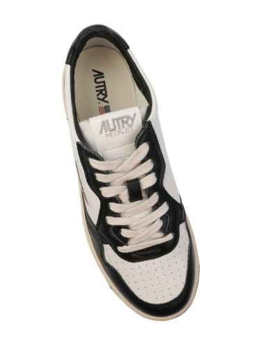Picture of AUTRY | Men's Medalist Low Bicolored Leather Sneakers