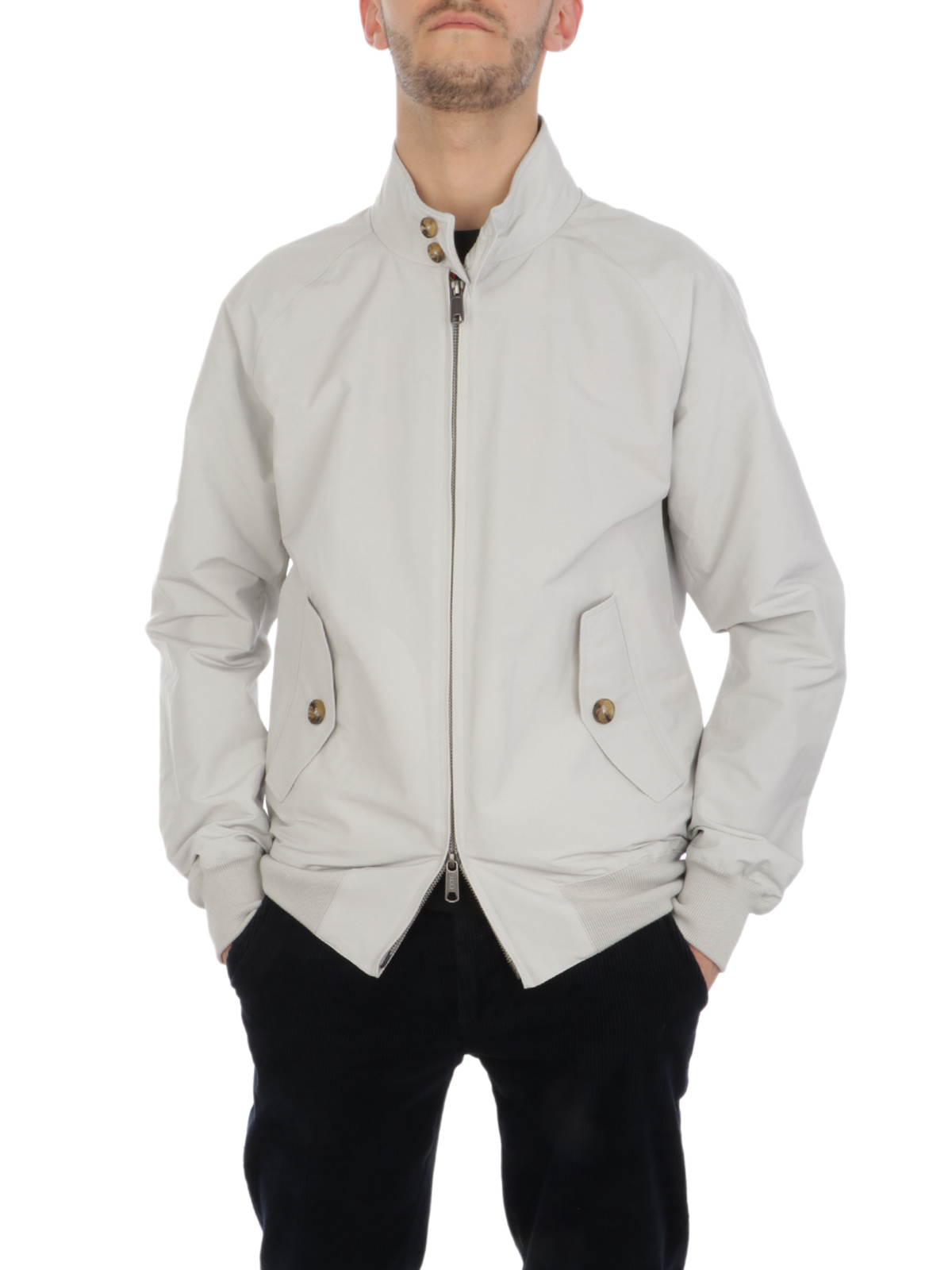 BARACUTA Men s G9 Harrington Jacket Mist BRCPS0001 BCNY1 Botta B Online Store