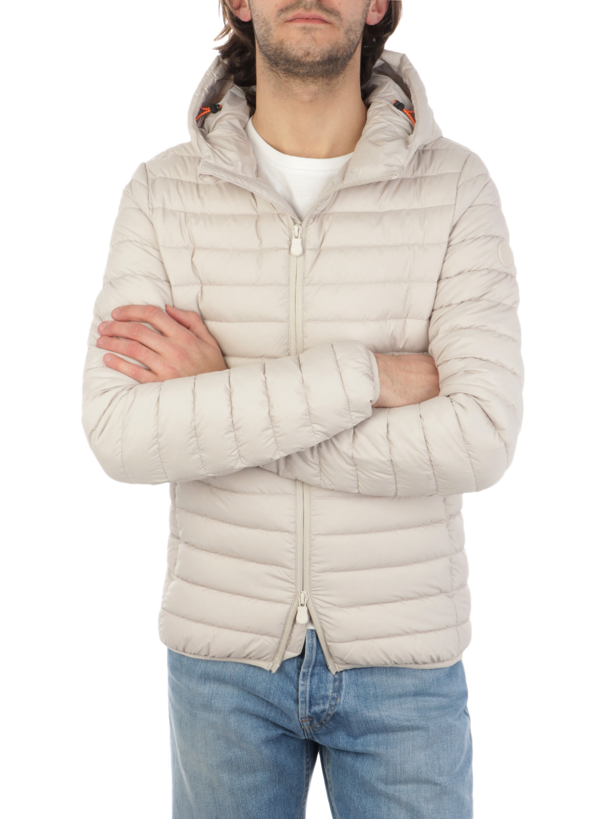 SAVE THE DUCK Men's Luke Quilted Jacket Cream | D39710MMITO16 | Botta ...
