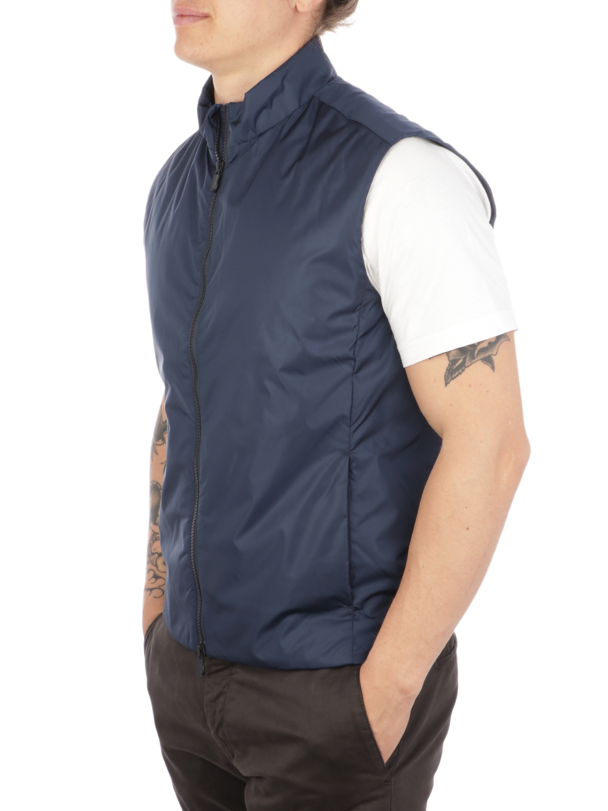 SAVE THE DUCK Gilet Uomo Bruce Navy | D87150MMEGA12 | Botta \u0026 B  Abbigliamento
