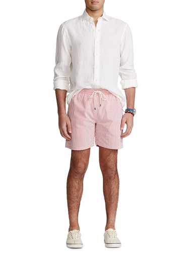 Picture of POLO RALPH LAUREN | Men's Striped Cotton Swim Shorts