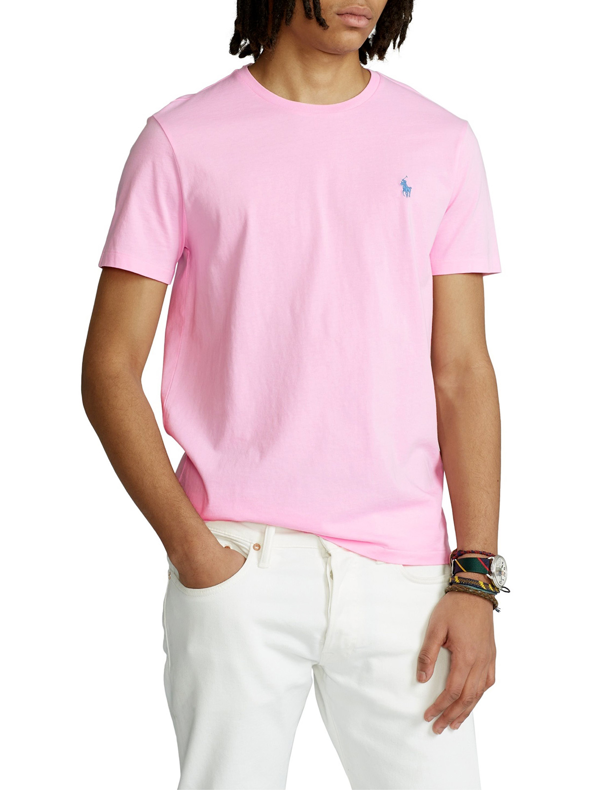 class Humble Classic POLO RALPH LAUREN Men's Custom Fit T-Shirt Carmel Pink | 710671438145 | Botta & B Online Store class Humble Classic POLO RALPH LAUREN Men's Custom Fit T-Shirt Carmel Pink | 710671438145 | Botta & B Online Store