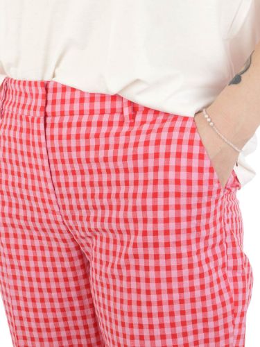 Immagine di VIA MASINI 80 | Pantaloni Donna Vichy in Cotone