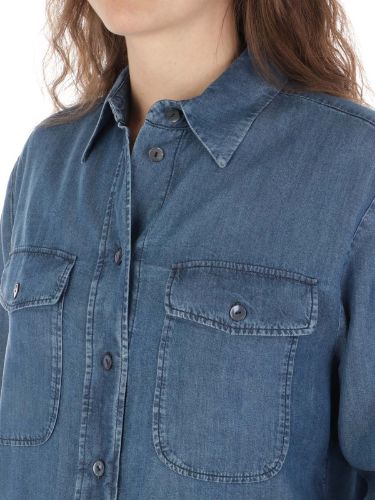 Immagine di KILTIE | Camicia Donna Soleil in Denim