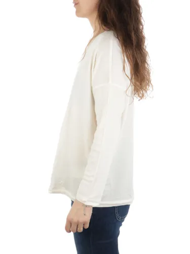 Immagine di ABSOLUT CASHMERE | T-Shirt Manica Lunga Scollo a V
