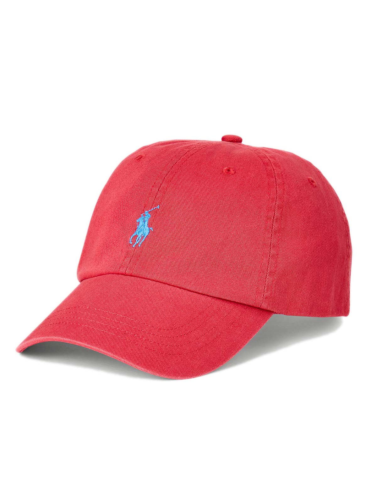 red polo hat