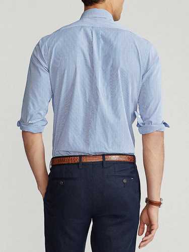 Immagine di POLO RALPH LAUREN | Camicia Uomo a Righe Custom Fit