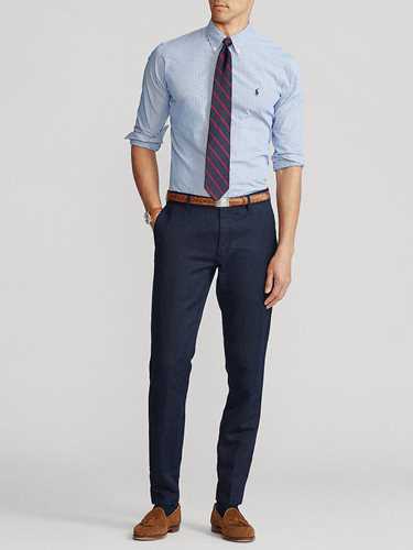 Immagine di POLO RALPH LAUREN | Camicia Uomo a Righe Custom Fit