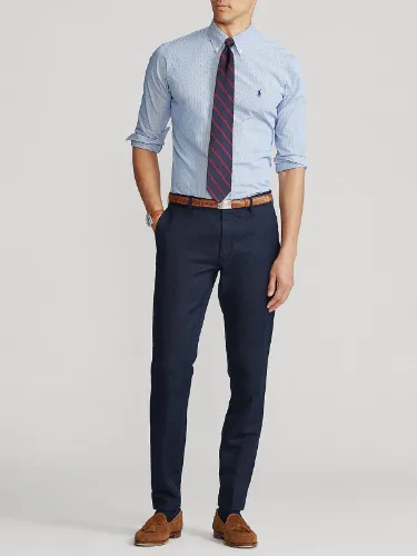 Immagine di POLO RALPH LAUREN | Camicia Uomo a Righe Custom Fit
