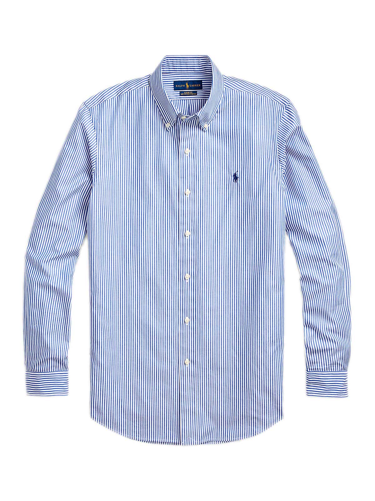 ralph lauren poplin shirt white