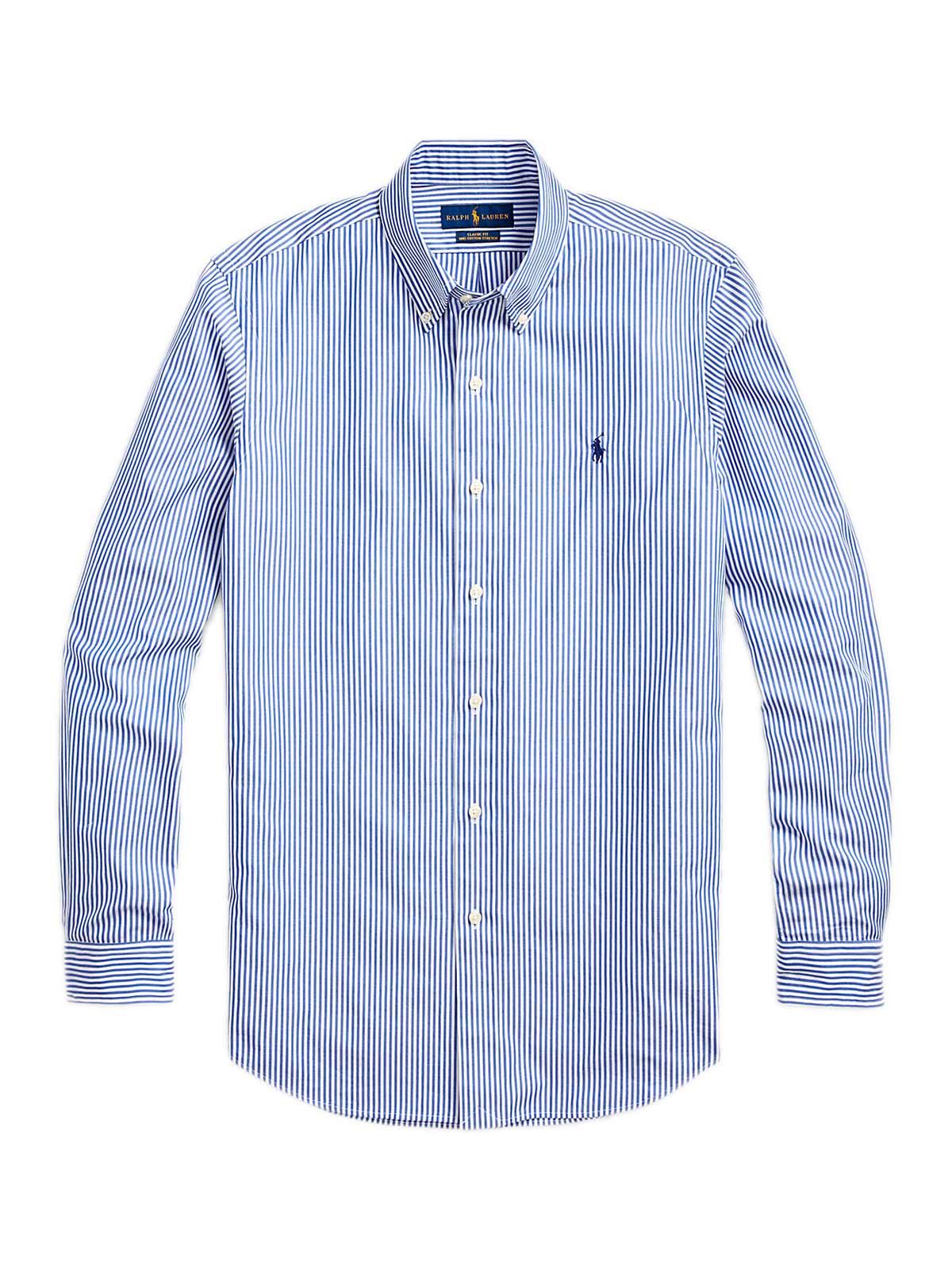 polo ralph lauren poplin shirt slim fit white