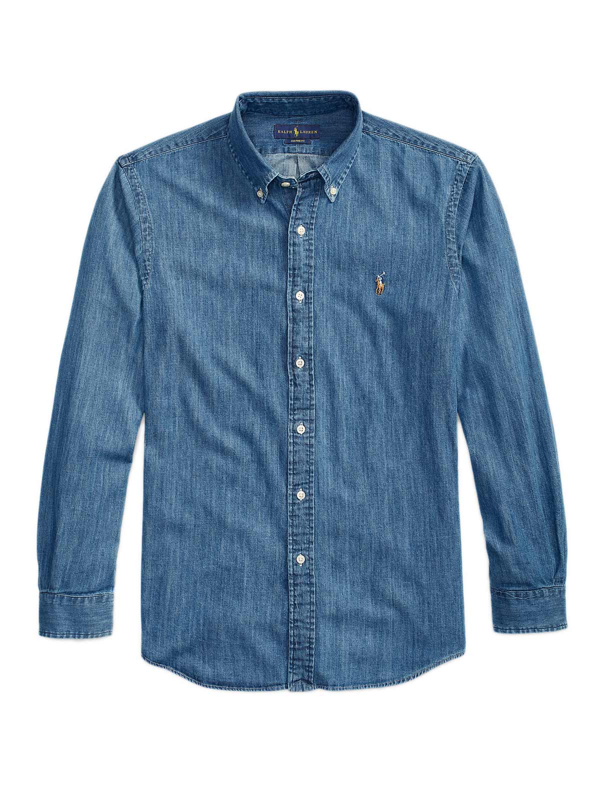 polo ralph lauren men's denim shirt