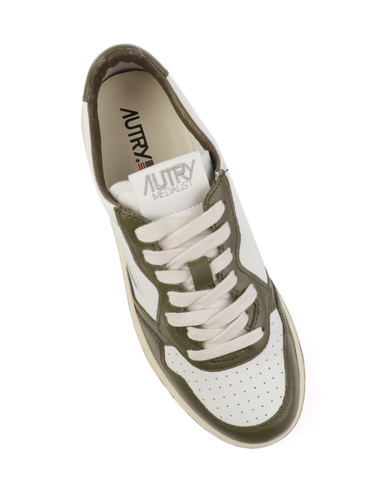 Picture of AUTRY | Men's Medalist Low Biccolor Leather Sneakers