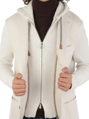 Picture of ELEVENTY | Men's Blazer with Front Layer and Hood