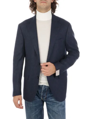 Picture of CORNELIANI | Men's Wool and Cashmere Blazer