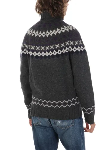 Immagine di BARBOUR | Dolcevita Uomo Roose Fair Isle