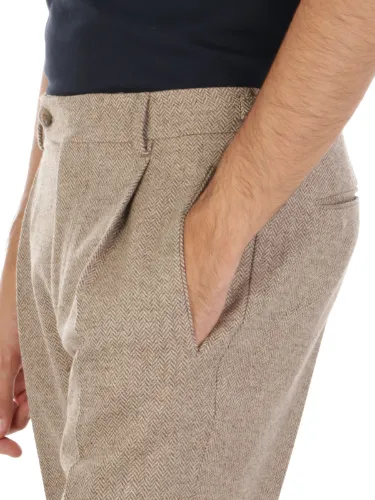 Picture of BERWICH | Men's Retro Wool Trousers