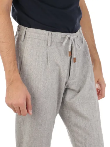Picture of ELEVENTY | Men's Wool and Cashmere Joggers