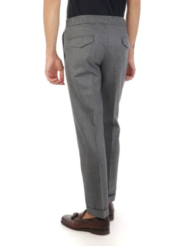 Picture of BARBA | Men's Wool Roma Trousers