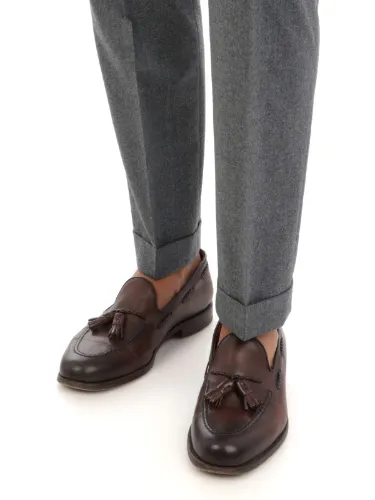 Picture of BARBA | Men's Wool Roma Trousers