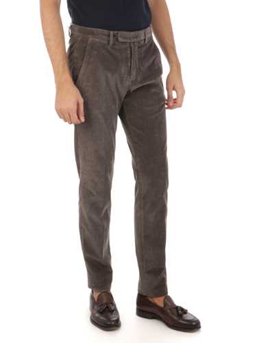 Picture of BRIGLIA 1949 | Men's Ribbed Velvet Trousers