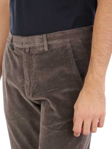Picture of BRIGLIA 1949 | Men's Ribbed Velvet Trousers