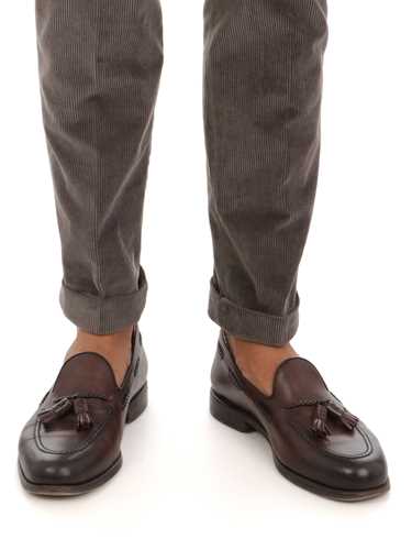 Picture of BRIGLIA 1949 | Men's Ribbed Velvet Trousers