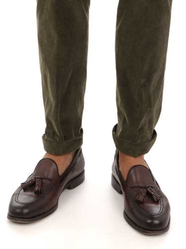 Picture of BRIGLIA 1949 | Men's Ribbed Velvet Trousers
