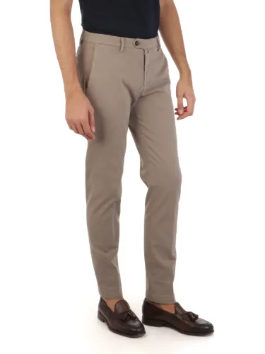 Picture of BRIGLIA 1949 | Men's Cotton Stretch Chino Trousers