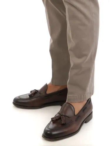 Picture of BRIGLIA 1949 | Men's Cotton Stretch Chino Trousers