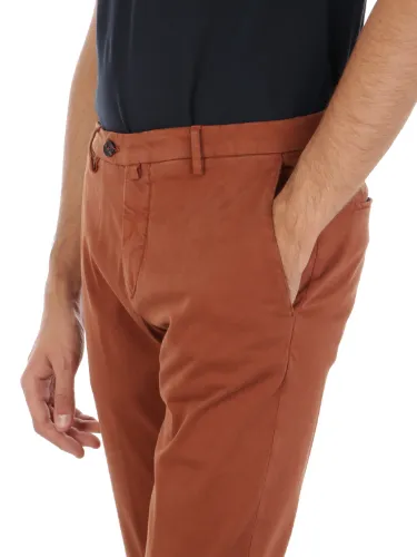 Picture of BRIGLIA 1949 | Men's Cotton Stretch Chino Trousers