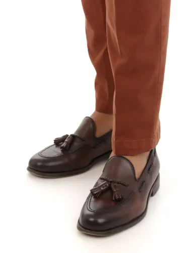 Picture of BRIGLIA 1949 | Men's Cotton Stretch Chino Trousers