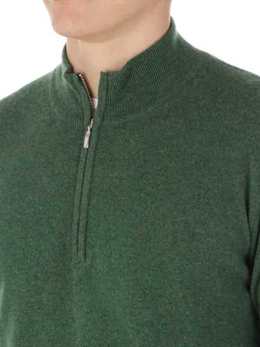 Picture of ONES | Men's Cashmere Half Zip Sweater