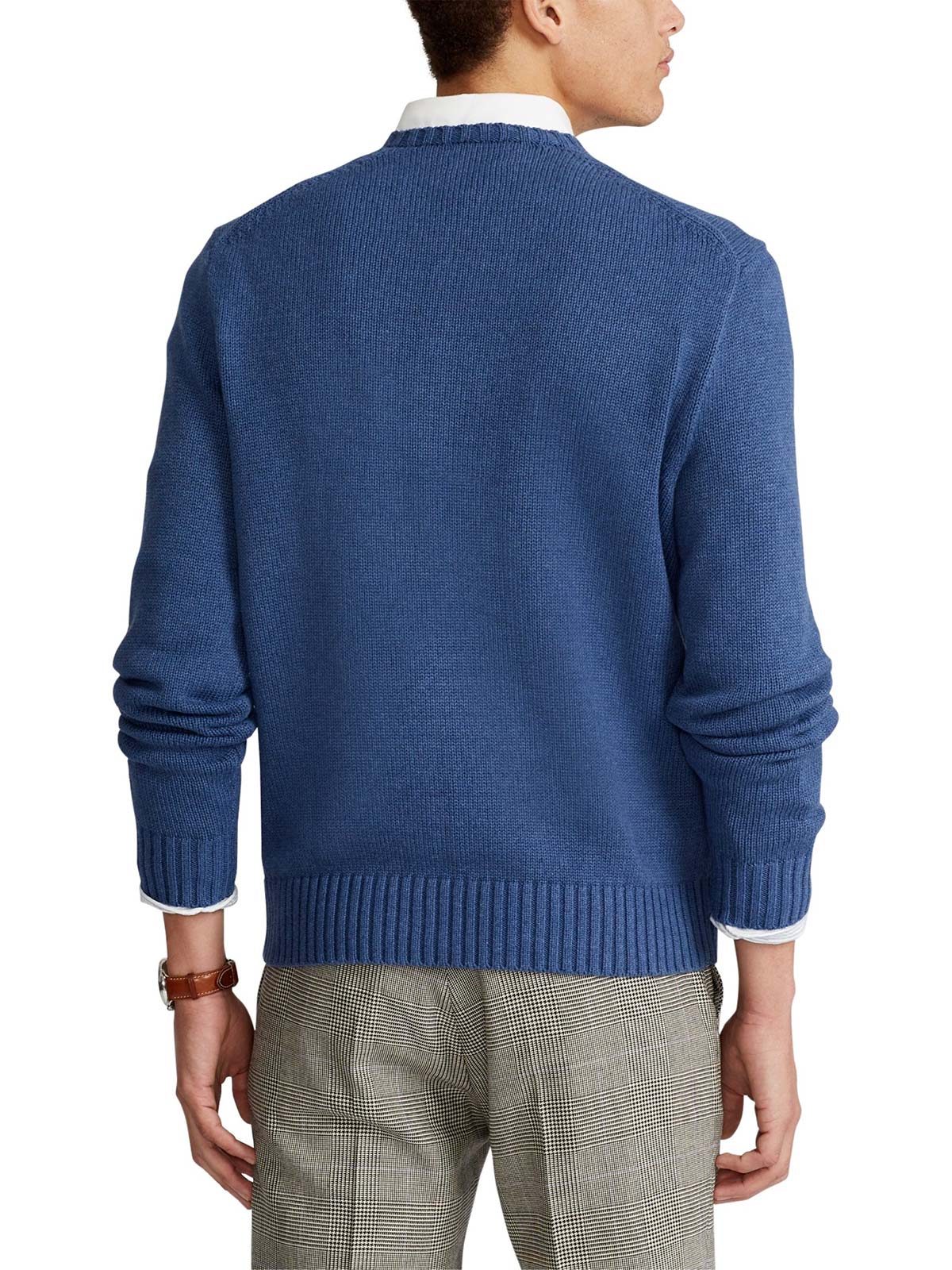 Polo Ralph Lauren Jersey Polo Bear Sweater RUSTIC NAVY HEATHER |  710822539001 | Botta & B Online Store