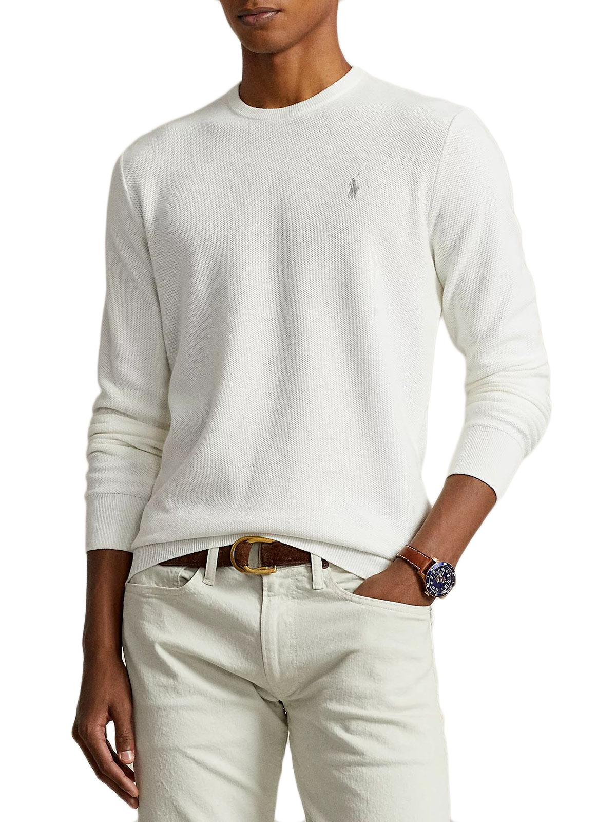 Polo Ralph Lauren Pullover DECKWASH WHITE | 710918163504 | Botta & B ...