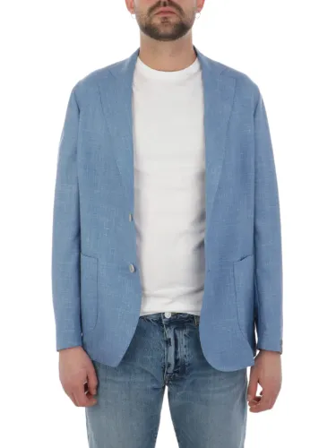 Picture of BARBA | Men's Easy Jacket in Wool and Silk