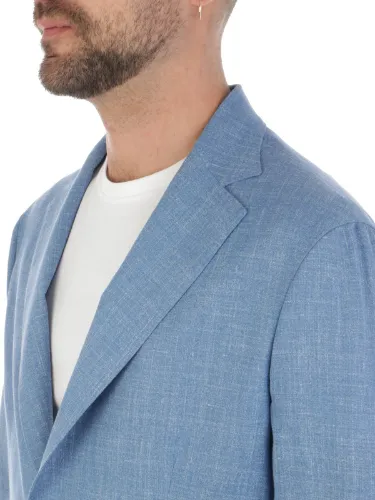 Picture of BARBA | Men's Easy Jacket in Wool and Silk