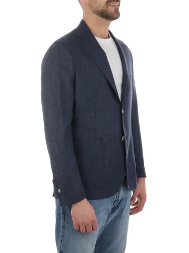 Picture of BARBA | Men's Easy Jacket in Wool and Silk