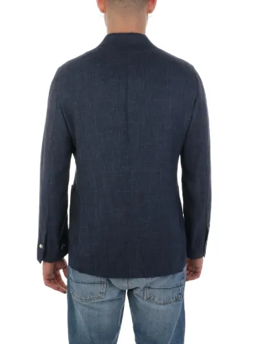 Picture of BARBA | Men's Easy Jacket in Wool and Silk