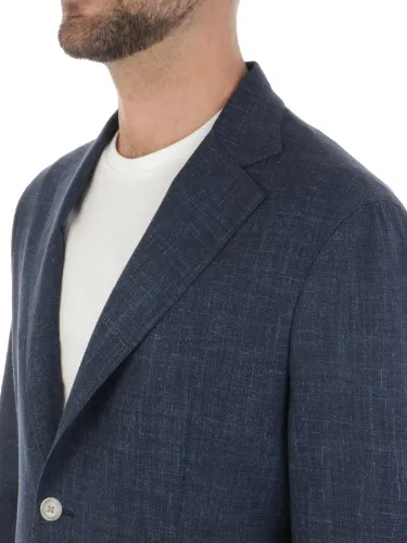 Picture of BARBA | Men's Easy Jacket in Wool and Silk