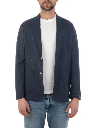 Picture of BARBA | Men's Easy Jacket in Wool and Silk