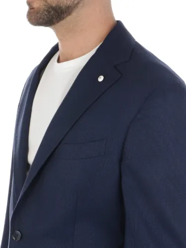Picture of LBM 1911 | Men's Textured Wool Jacket