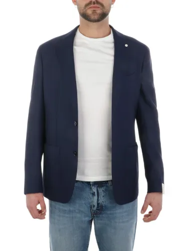 Picture of LBM 1911 | Men's Textured Wool Jacket