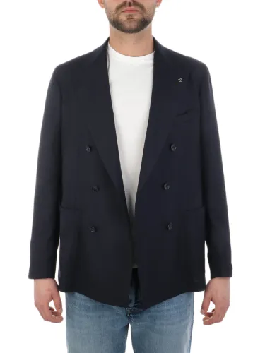 Picture of TAGLIATORE | Men's Double-Breasted Stretch Jacket