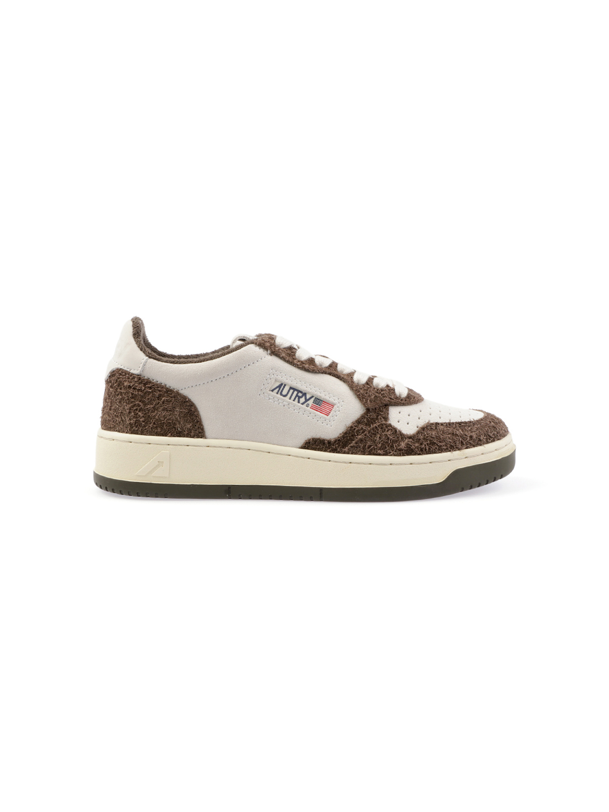 Picture of AUTRY | Women's Medalist Low Bicolor Hairy Suede Sneakers