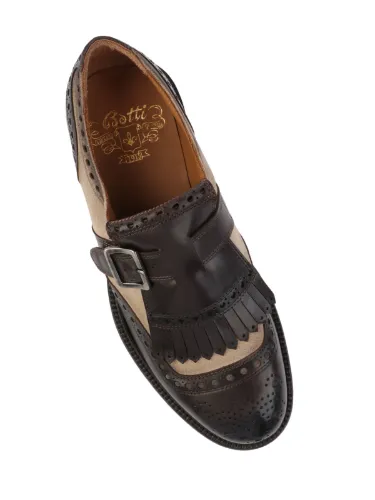 Picture of BOTTI | Men's Leather Ranch Brogue